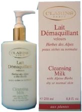 Clarins Cleansers Cleansing Milk (Alpine Herb) 250ml Dry/Normal Skin [0112-0]